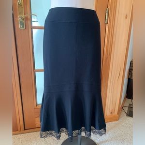 A lovely Style & Co black stretch skirt,size 12.